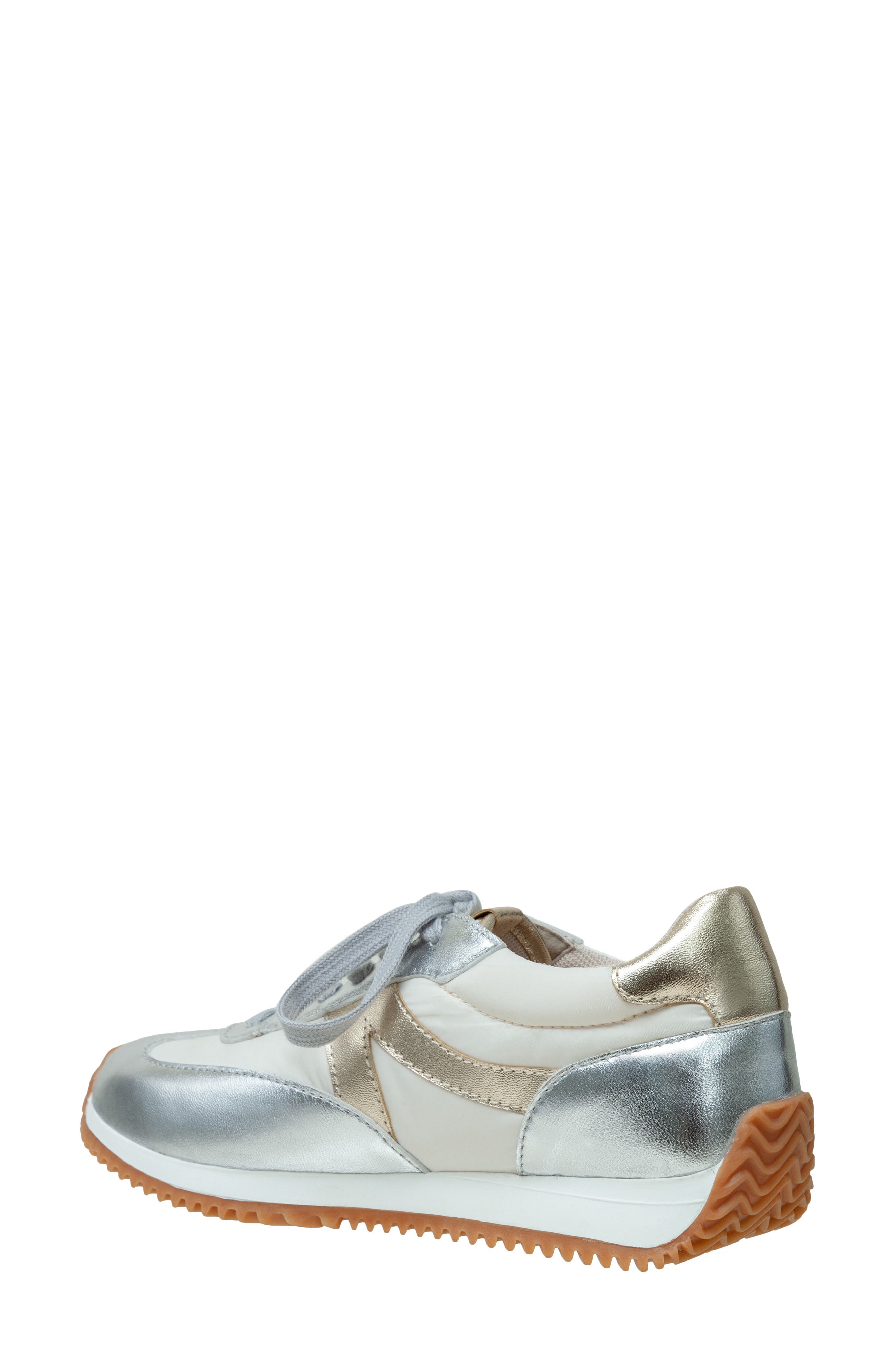 Linea Paolo Kaisa Sneaker, Alternate, color, Silver
