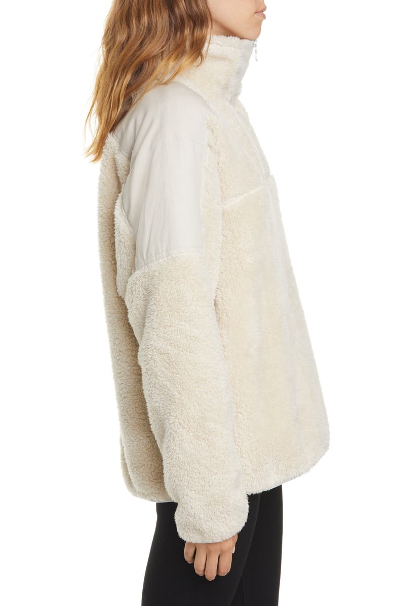 rag & bone Logan Recycled Polyester Fleece Pullover, Alternate, color, 