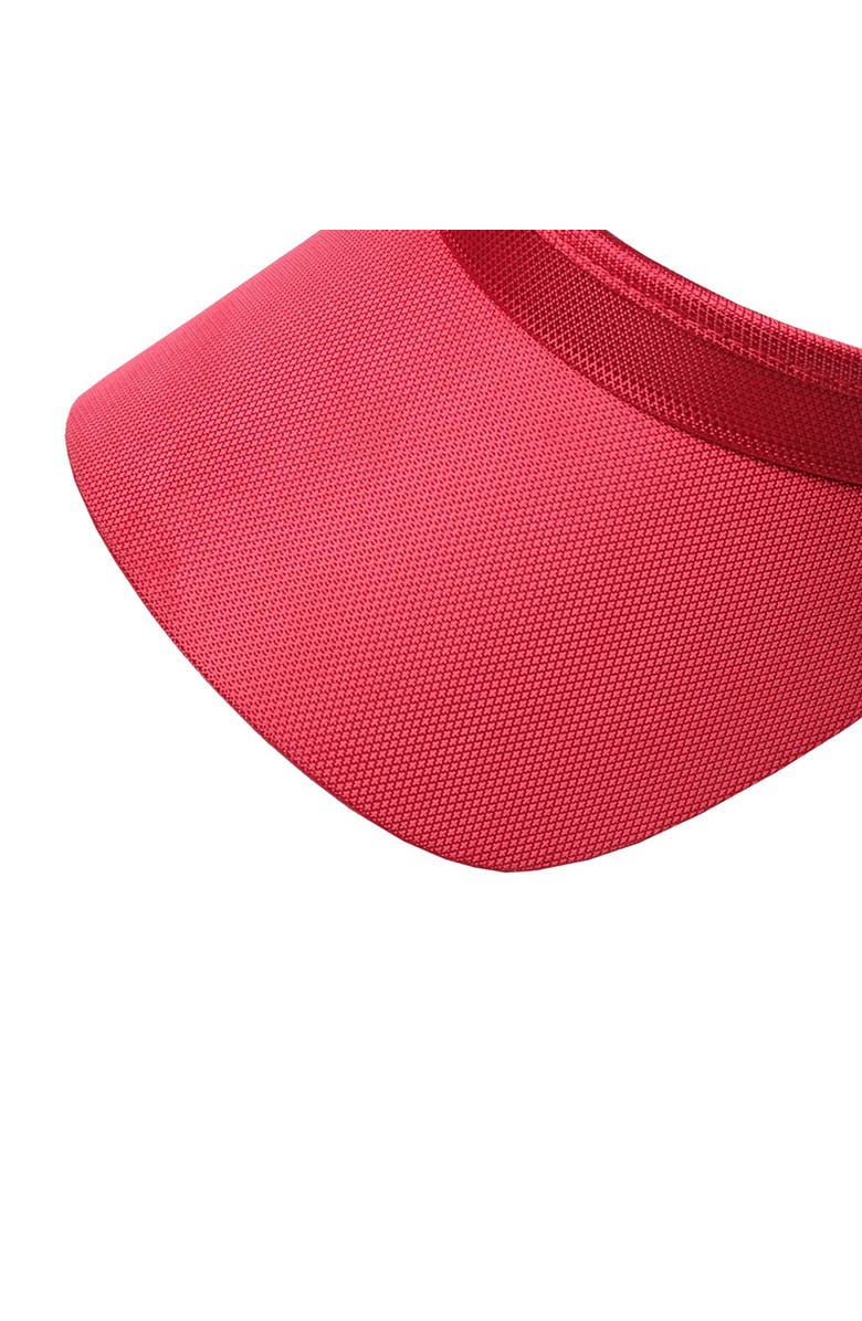 Glove It Solid Coil Womens Visor, Alternate, color, Red