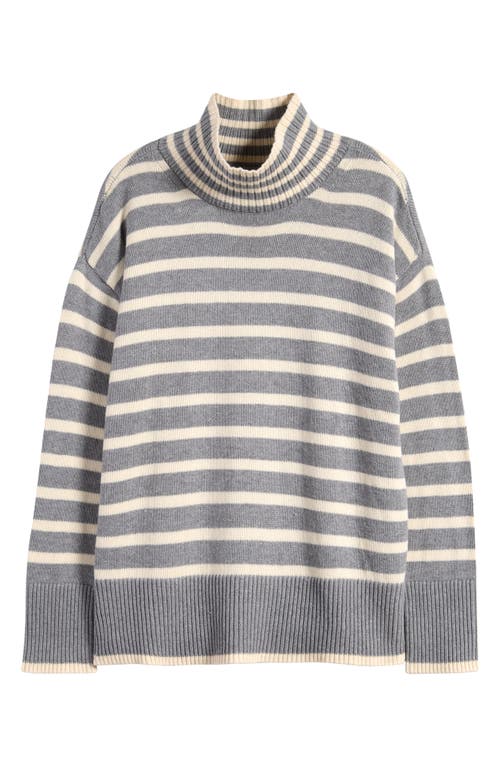 LUCKY BRAND LUCKY BRAND COTTON BLEND TURTLENECK SWEATER