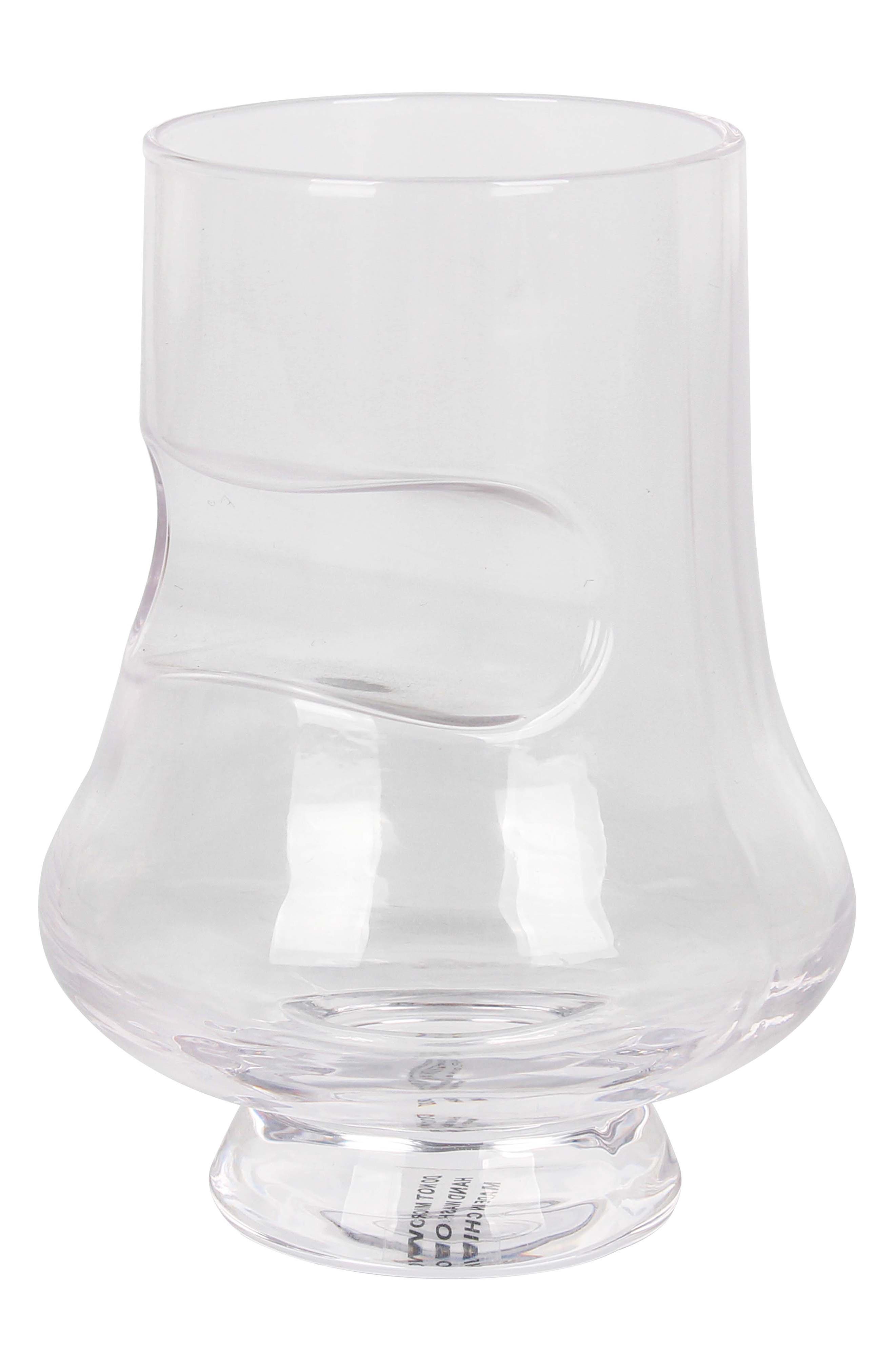 BROOKSTONE Whiskey Snifter with Cigar Holder