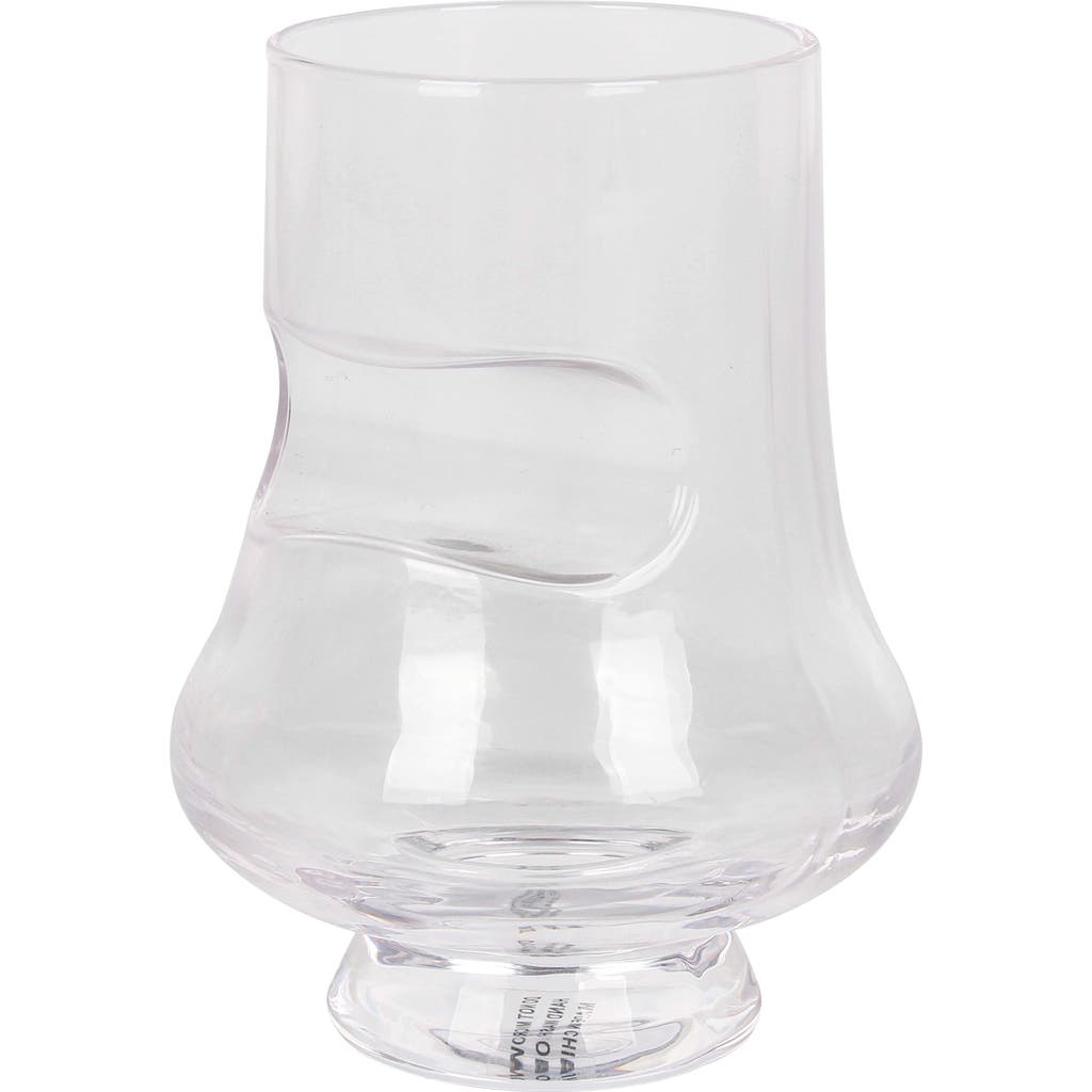 Brookstone Whiskey Snifter With Cigar Holder In Transparent