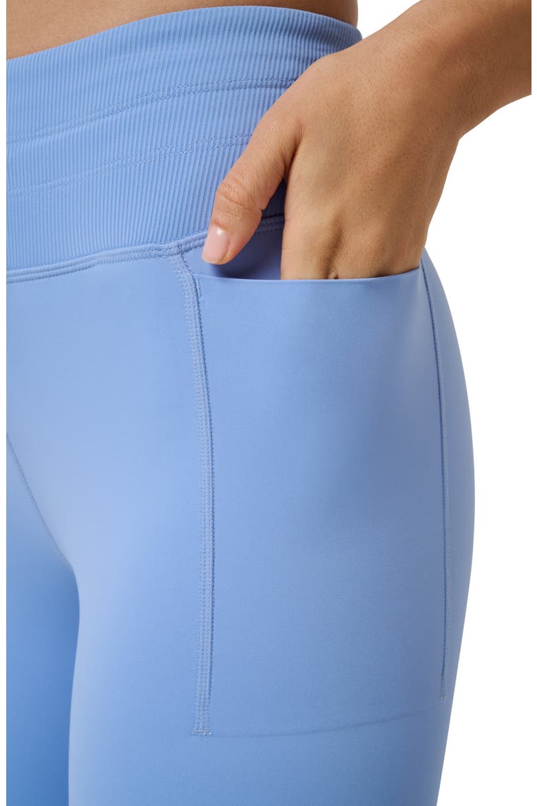 Moveknit Tie Bonded Leggings, Alternate, color, CORNFLOWER BLUE