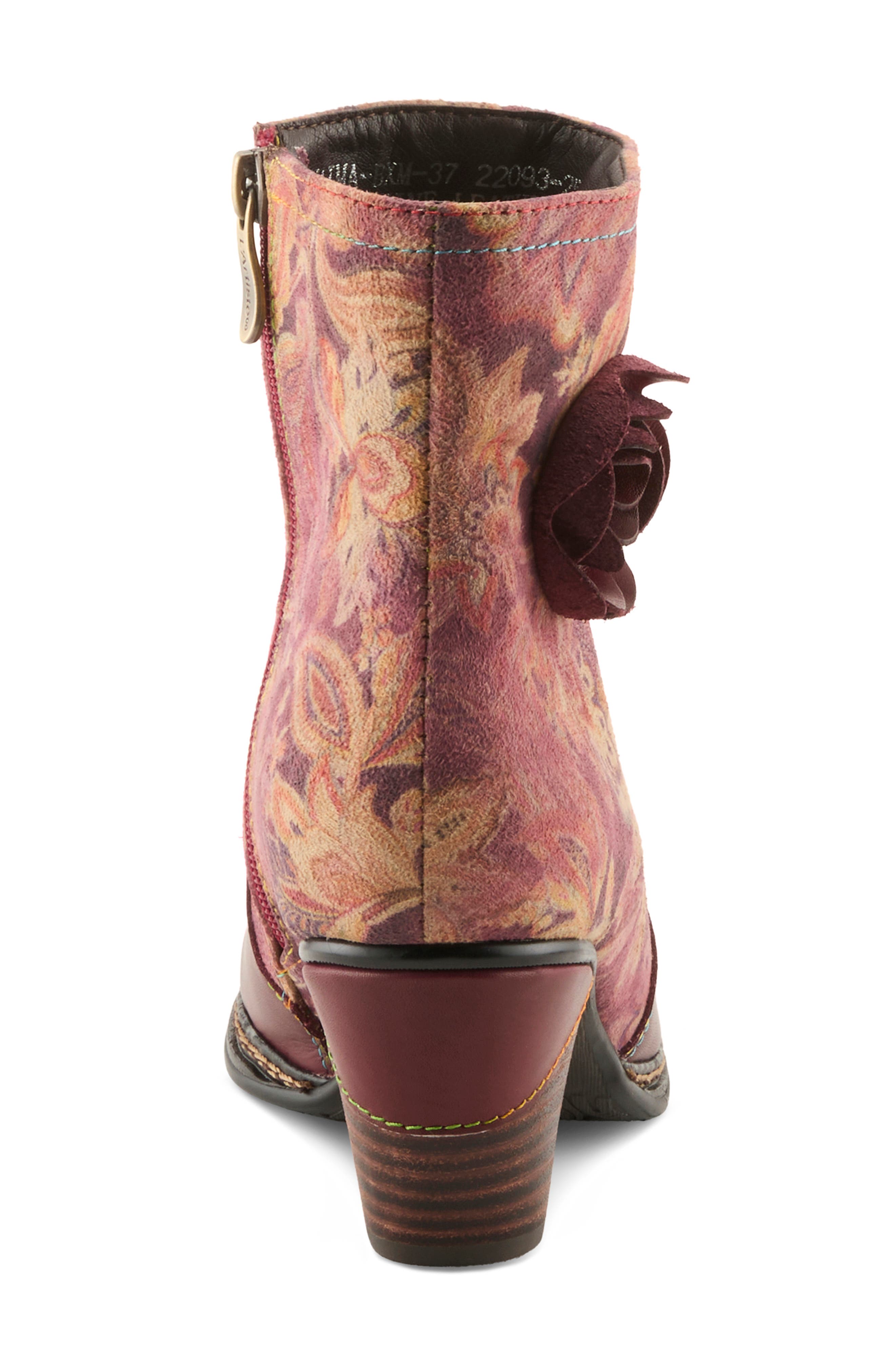 Naima Bootie, Alternate, color, BORDEAUX MULTI
