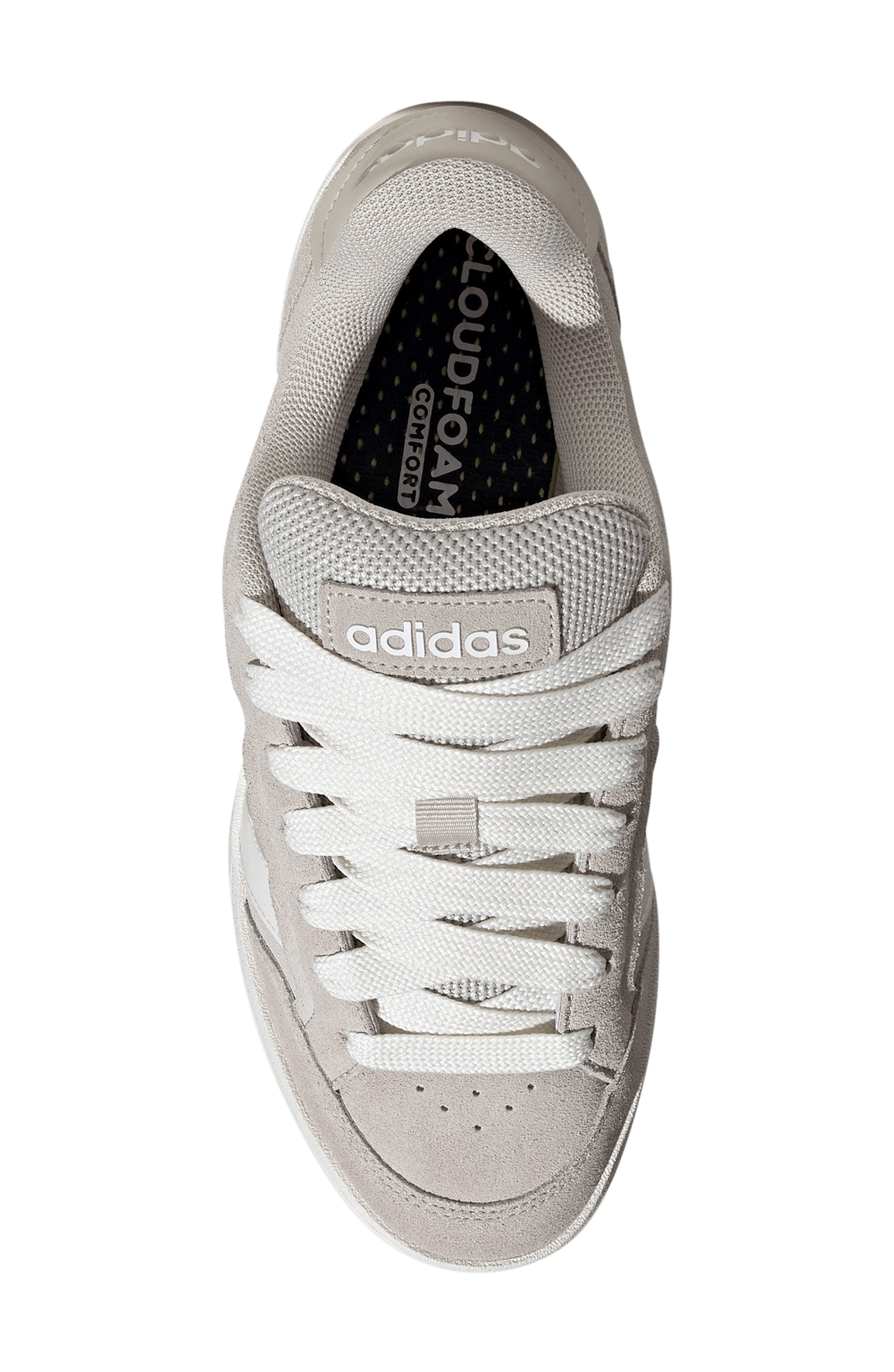 adidas Alpha Sk8 Sneaker, Alternate, color, Alumina/ Core White/ Gum 3