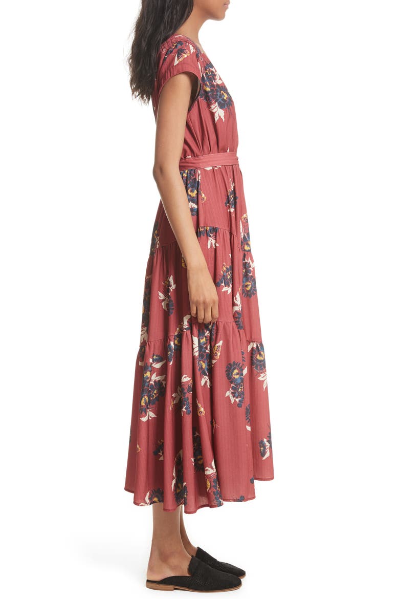 All I Got Maxi Dress, Alternate, color, RED COMBO