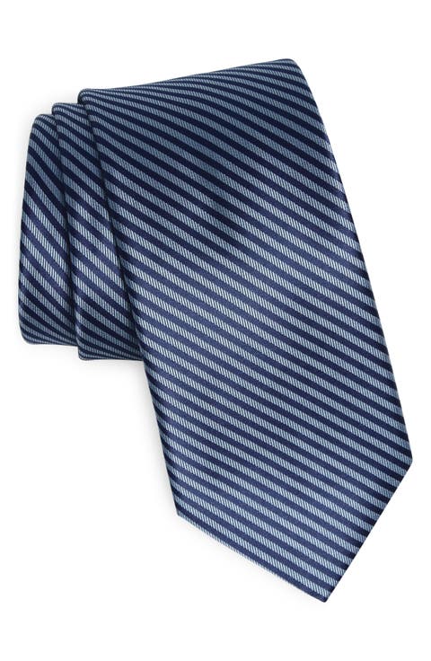 Redmond Stripe Silk Tie