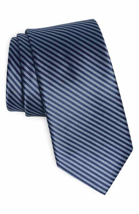 NORDSTROM RACK Redmond Stripe Silk Tie