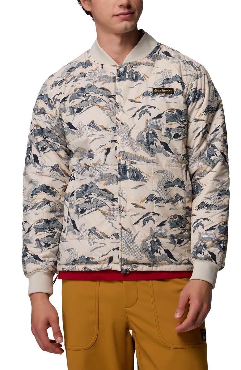 Columbia High Cascades 3-in-1 Reversible Hooded Jacket, Alternate, color, Dark Stone Skylines