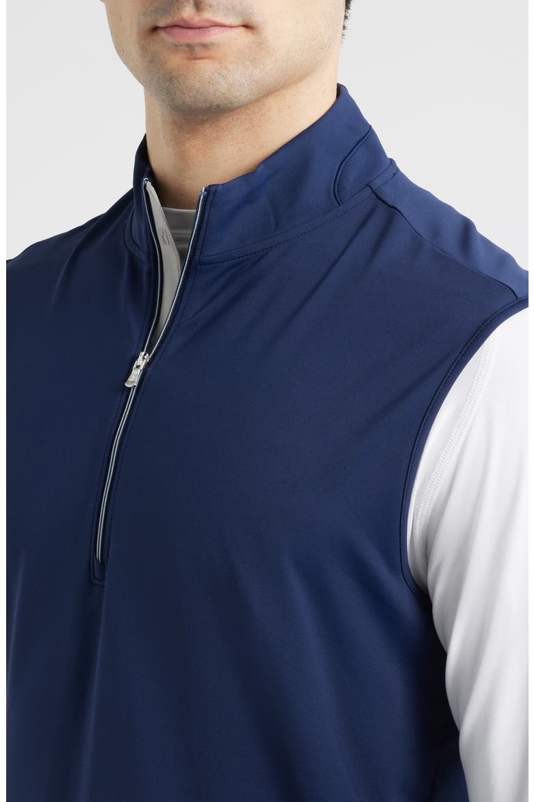 Torque Quarter-Zip Vest, Alternate, color, NAVY