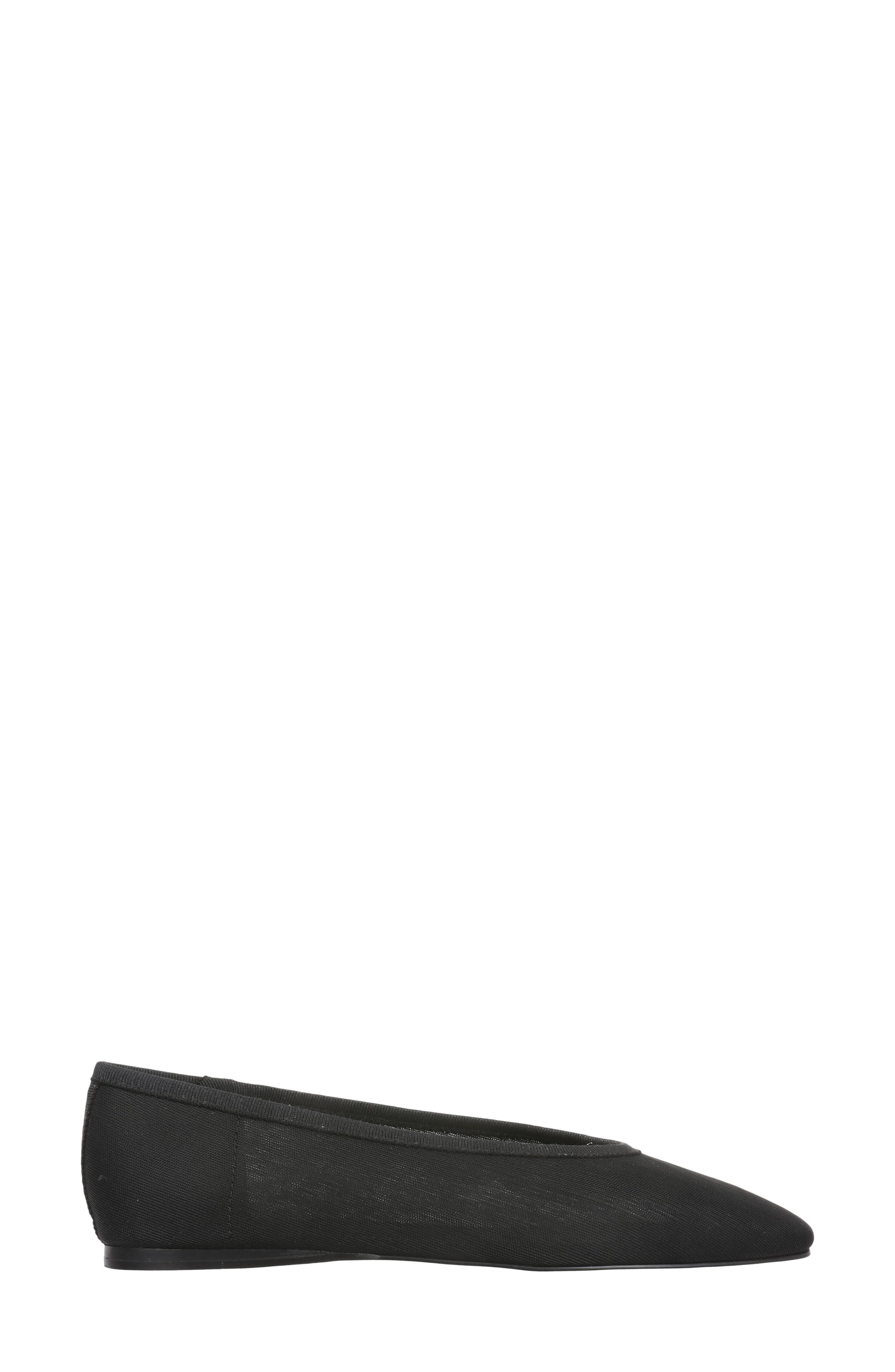 Maddox Mesh Flat, Alternate, color, BLACK