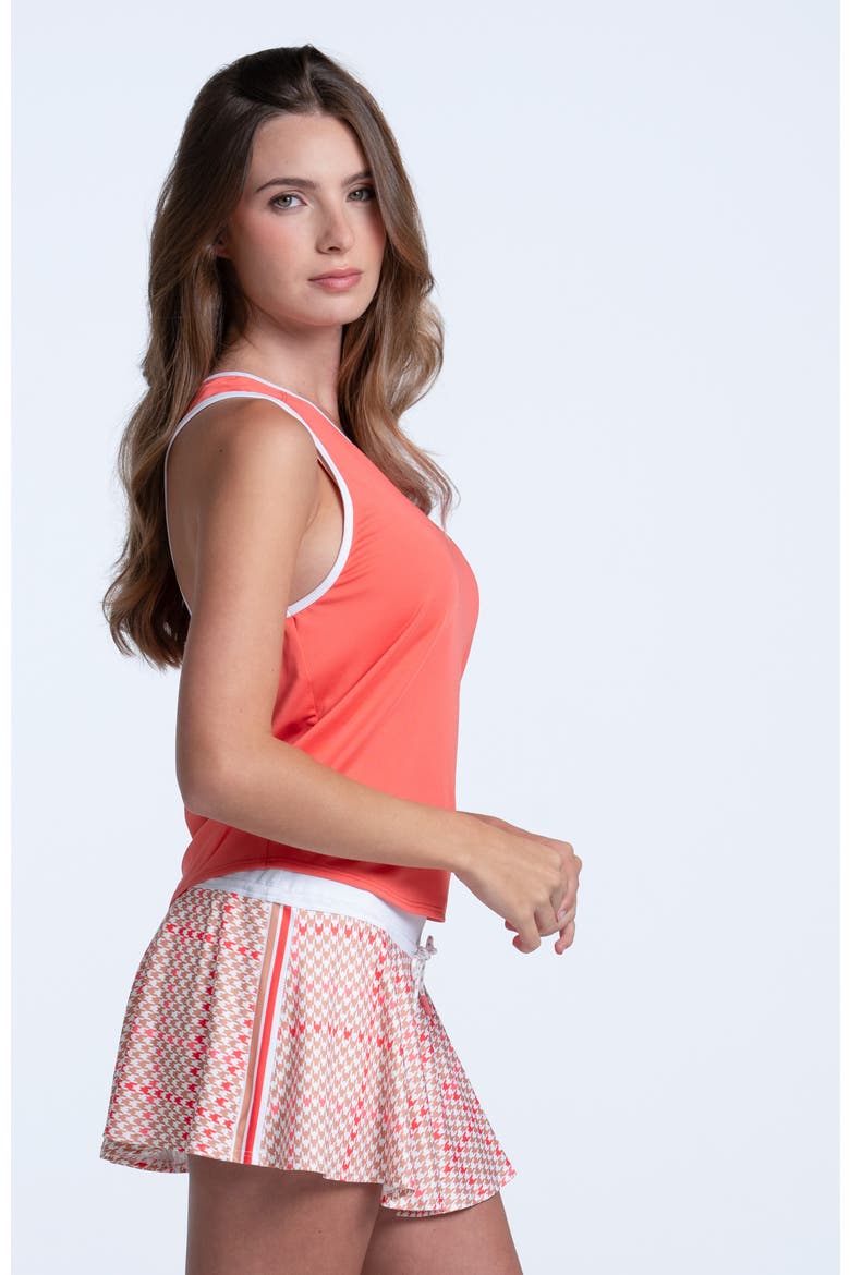 Womens' Court Lounge Tank, Alternate, color, Flame