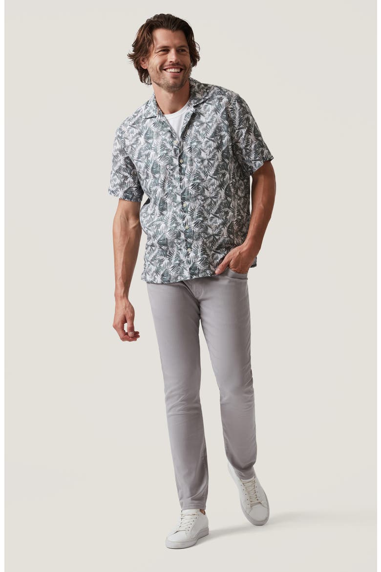 Cool Tapered Slim Fit Twill Pants, Alternate, color, CEMENT TWILL