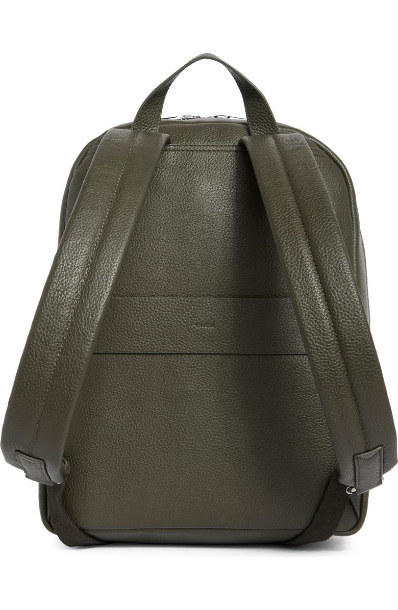 Vince Valmor Leather Backpack, Alternate, color, Driver Green