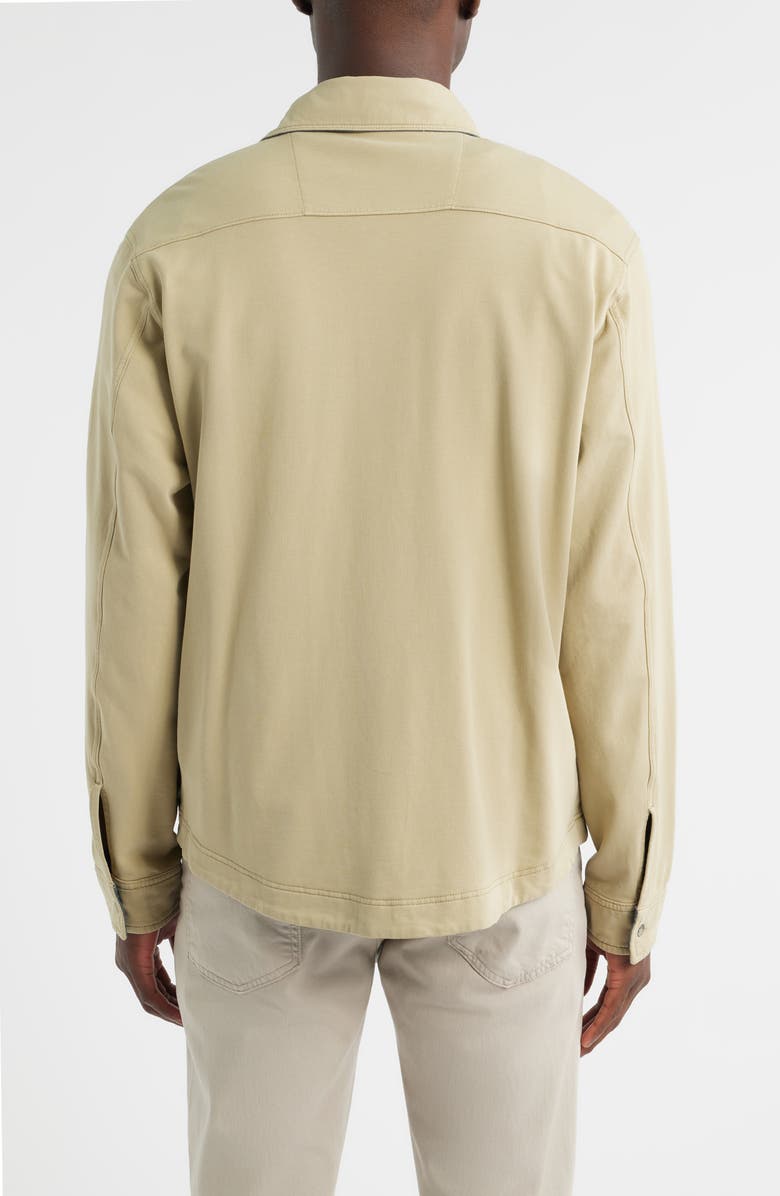 Tommy Bahama Ben & Terry Shirt Jacket, Alternate, color, Stone Khaki
