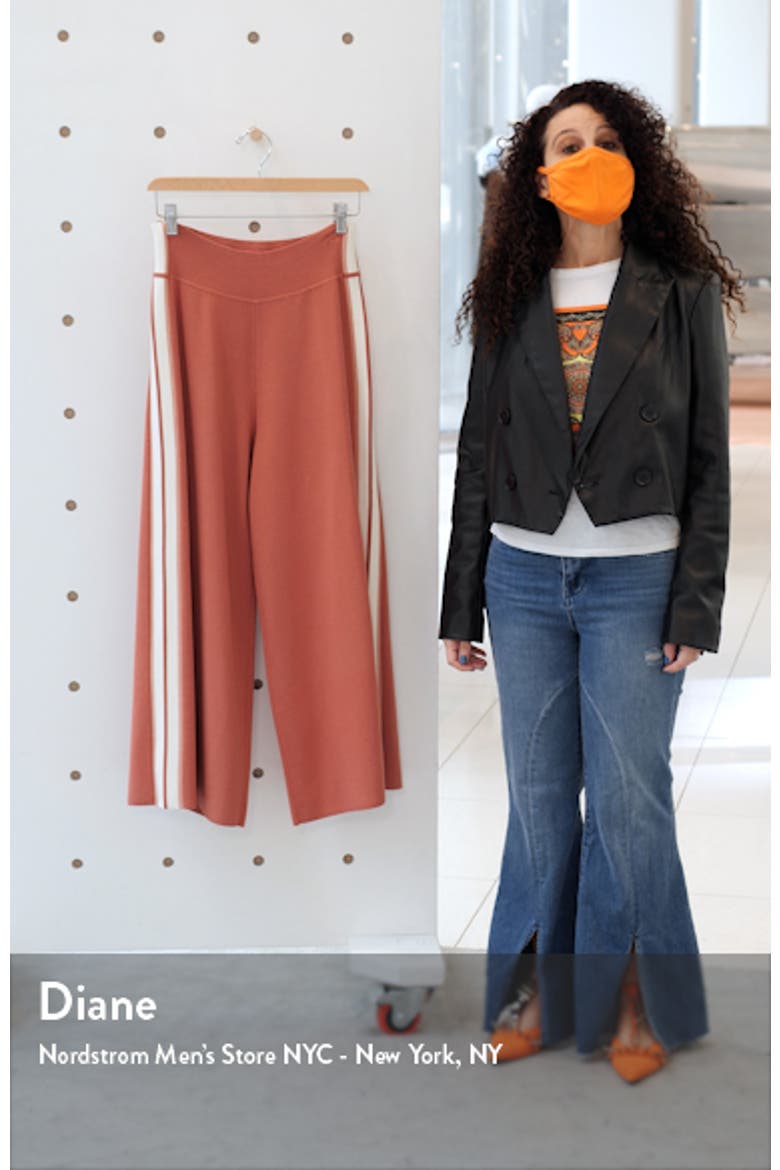 Roland Side Stripe Wide Leg Pants video
