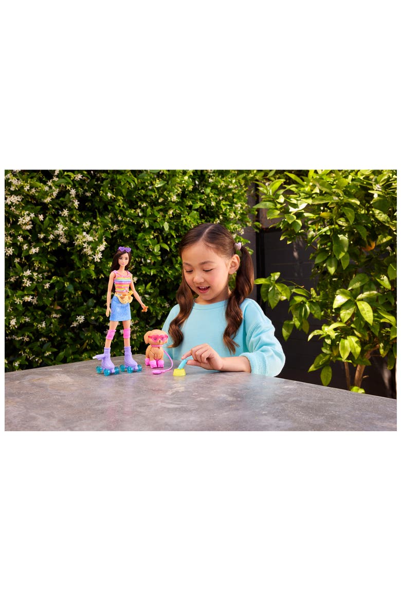 Kids' Feature Pet Brunette Doll Set, Alternate, color, BRUNETTE
