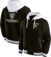 Darius Rucker Collection by Fanatics Men's Darius Rucker Collection by Fanatics Black Las Vegas Raiders Full-Snap Hoodie Jacket