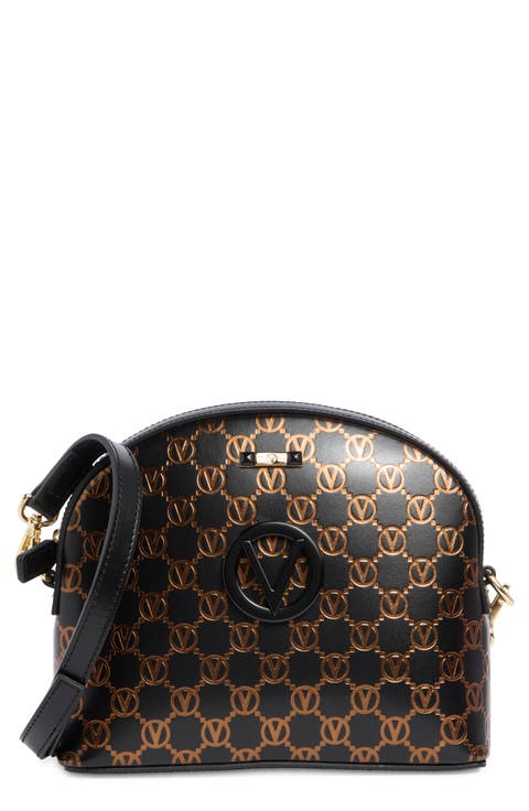 Diana Monogram Leather Crossbody Bag