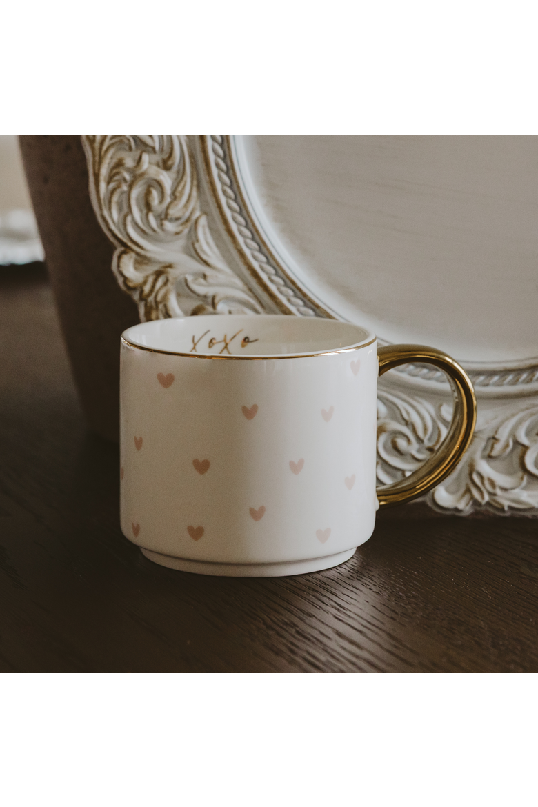 All Over Hearts 14oz Coffee Mug, Alternate, color, Pink Hearts