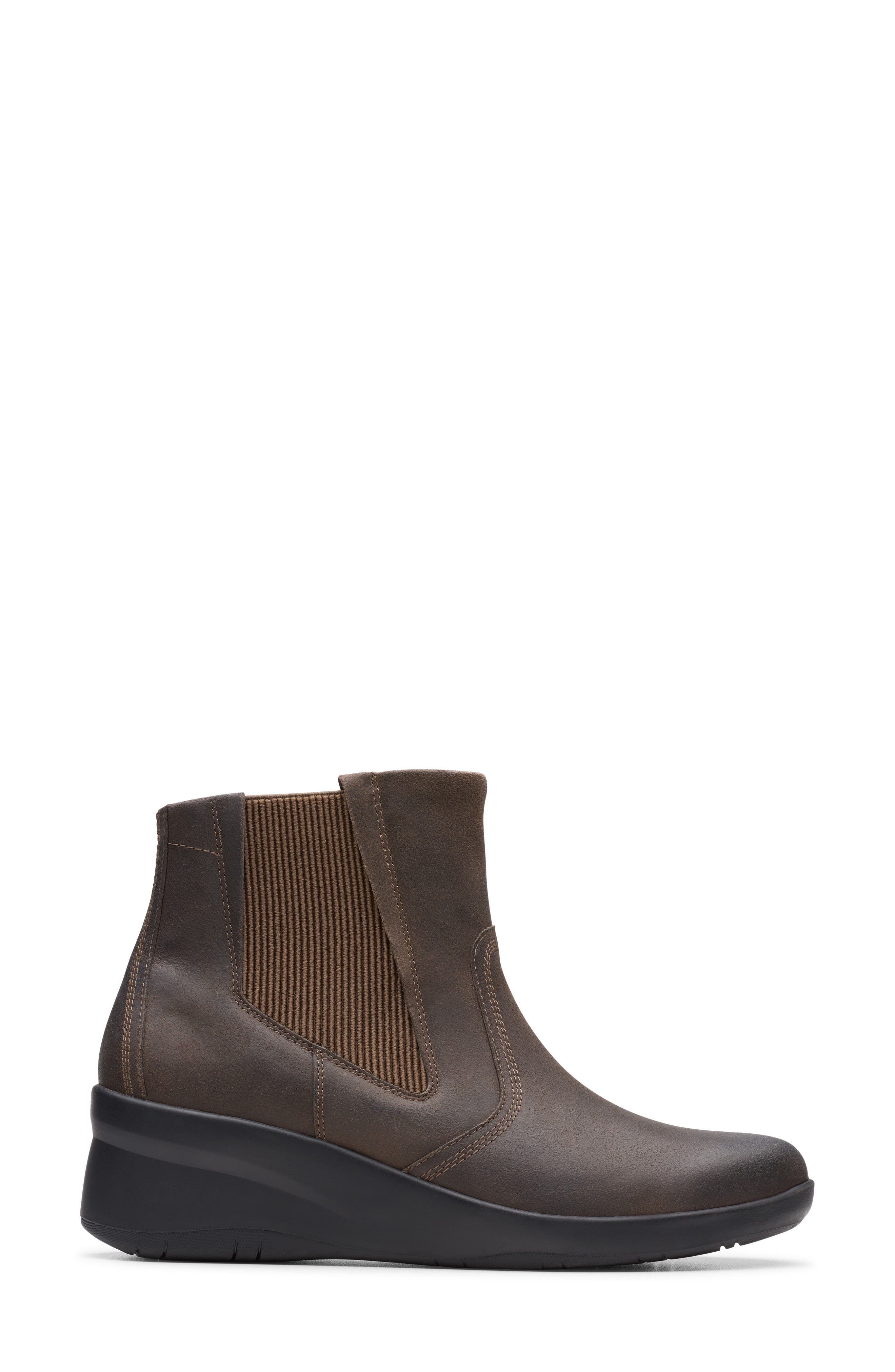 Clarks<sup>®</sup> Suttyn Rae Boot, Alternate, color, Slate Leather