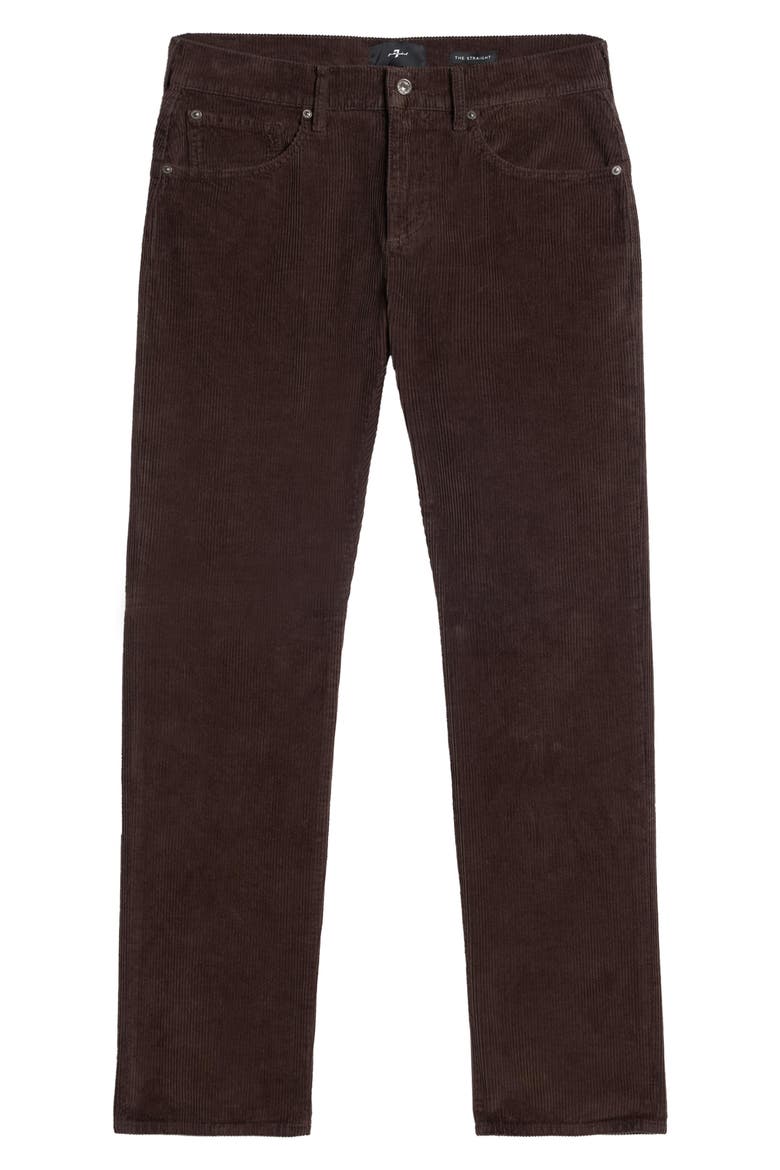 The Straight Leg Corduroy Pants, Alternate, color, CORDUROY COFFEE