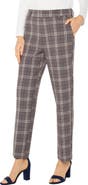 Liverpool Los Angeles Kelsey Glen Plaid High Waist Tapered Pants
