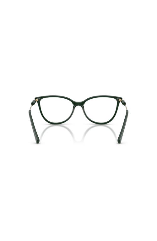 Armani Exchange 54mm Cat Eye Optical Glasses In Black