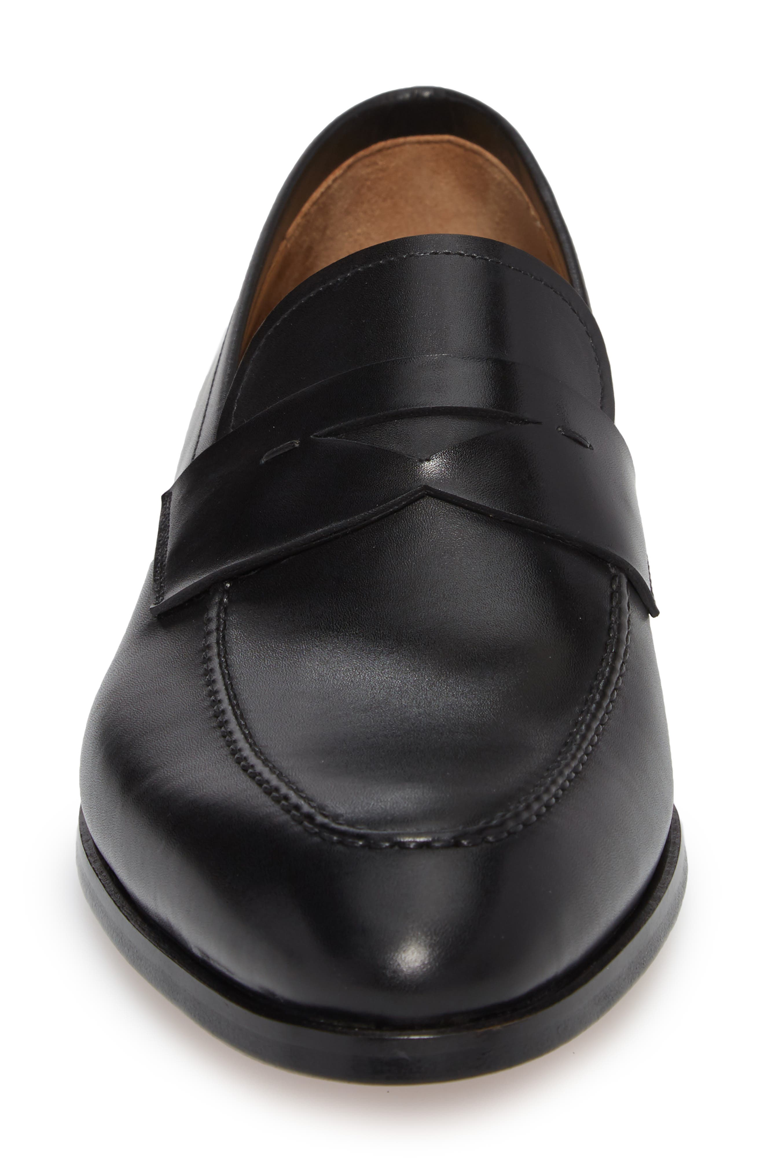 Magnanni Rolly Apron Toe Penny Loafer, Alternate, color, 