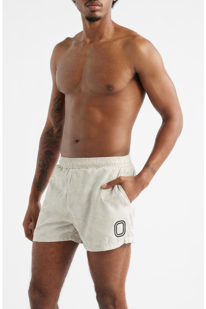 Daybreak Swim Trunks, Main, color, CREAM