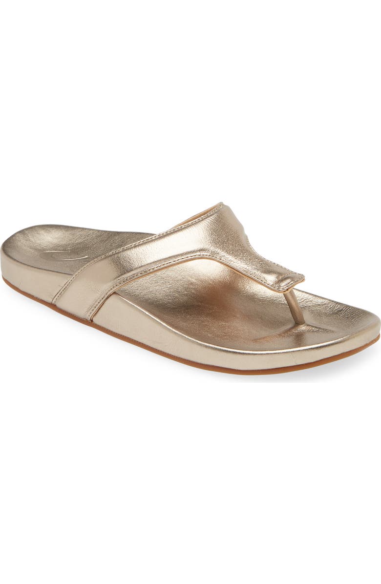 OluKai Kipea Lipi Sandal, Main, color, Bubbly / Bubbly
