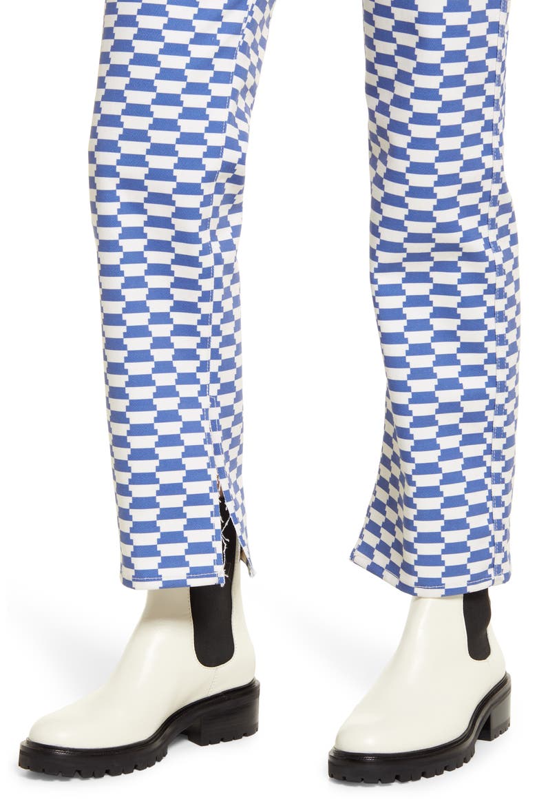 Ellis Ankle Wide Leg Jeans, Alternate, color, ROYAL BLUE