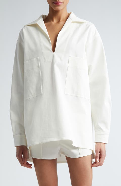 Matassa Stretch Cotton Top