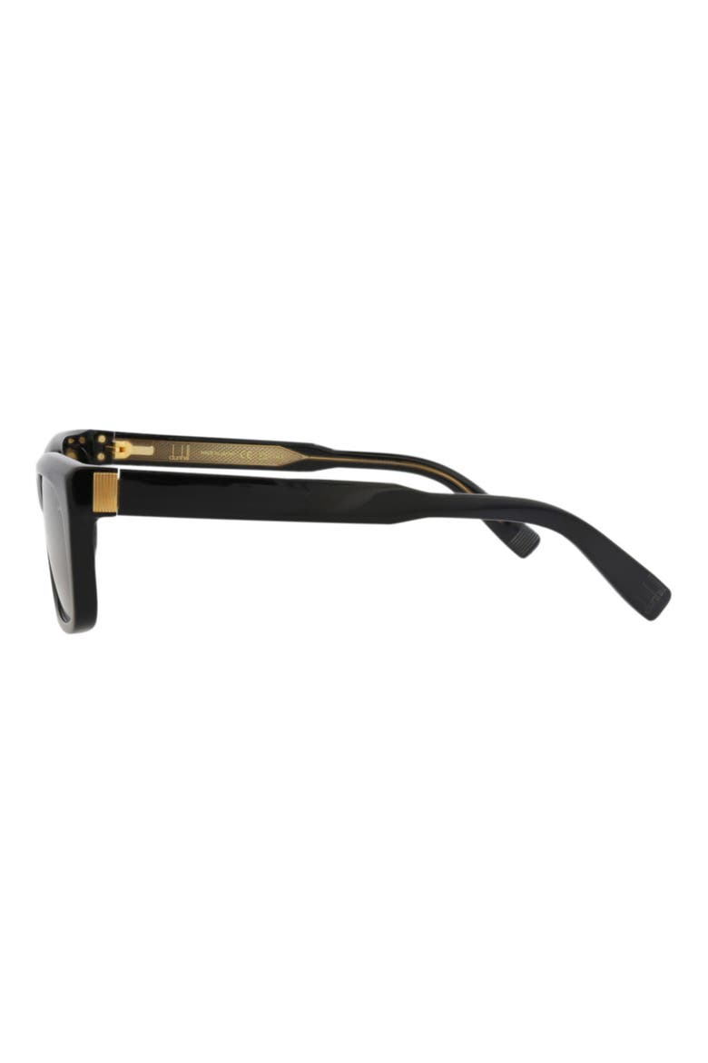 57mm Square Sunglasses, Alternate, color, BLACK BLACK BROWN