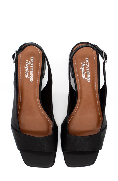 Bottero Square Toe Slingback Sandal