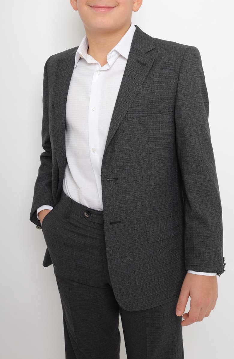 PinoPorte Kids' Chanty Z6 Wool Blend Suit, Alternate, color, 