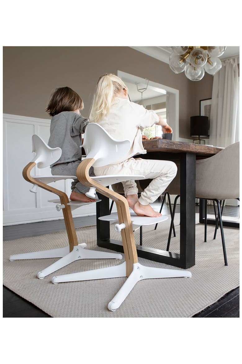Nomi® Adjustable High Chair, Alternate, color, WHITE
