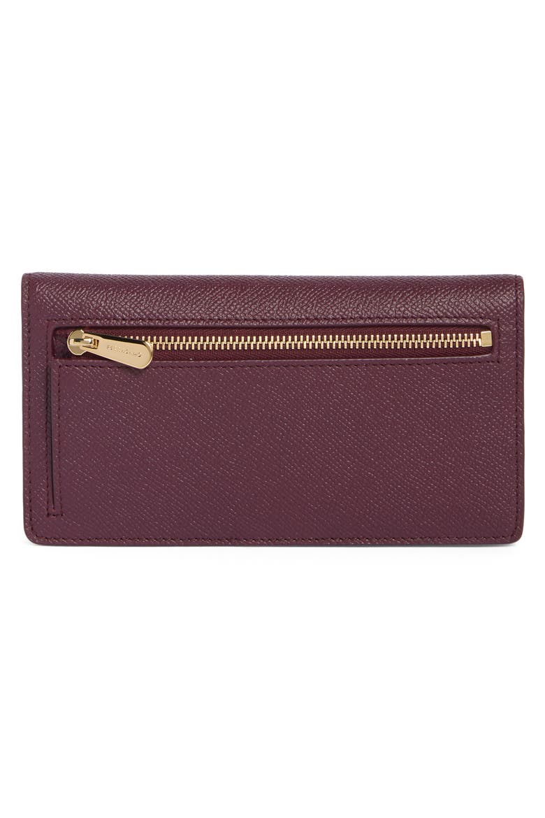 Gancio Continental Wallet, Alternate, color, PLUM