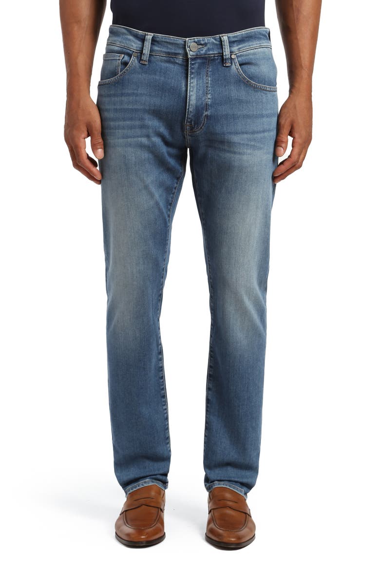 Champ Athletic Fit Tapered Jeans, Main, color, SKY REFINED