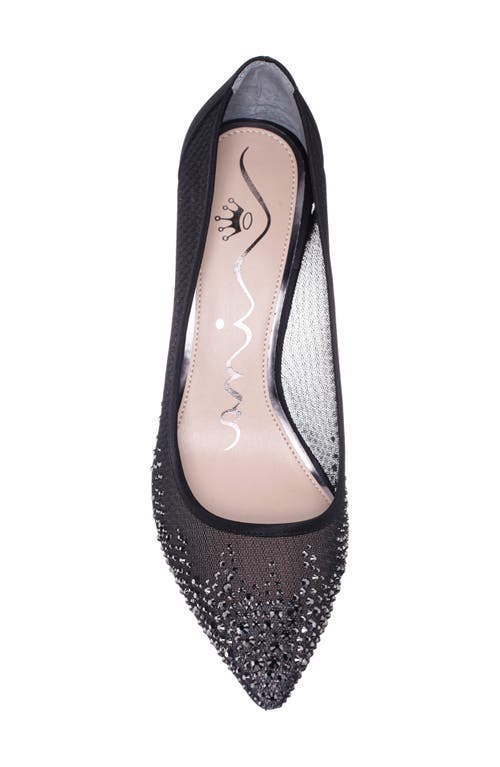 Nina Nalia Pointed Toe Pump In Black