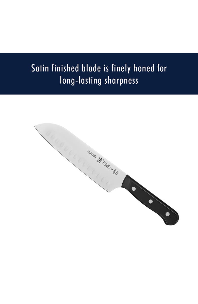 HENCKELS CUTLERY Solution 18-Piece Knife Block Set, Alternate, color, Black