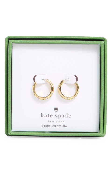 huggie hoop earrings