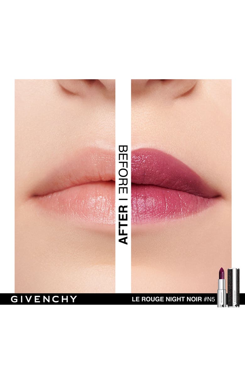 Givenchy Le Rouge Night Noir Sheer Sparkling Lipstick, Alternate, color, 