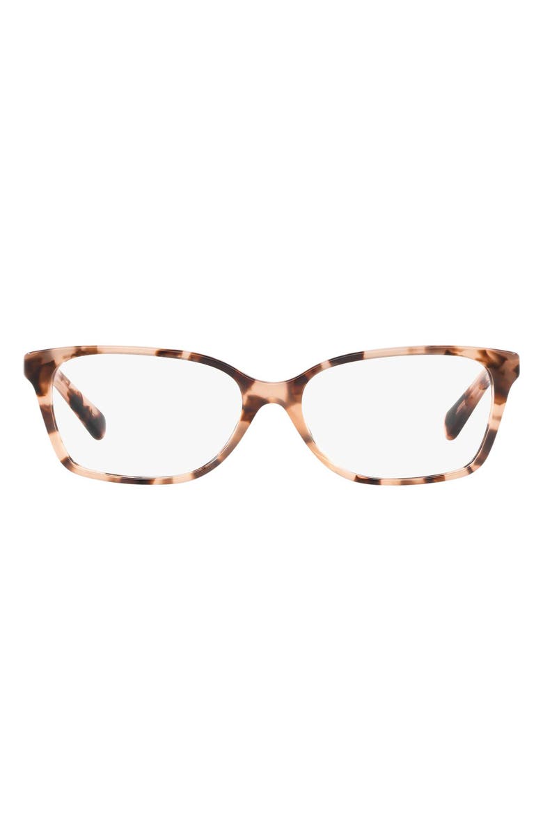 Michael Kors 54mm Square Optical Glasses, Main, color,