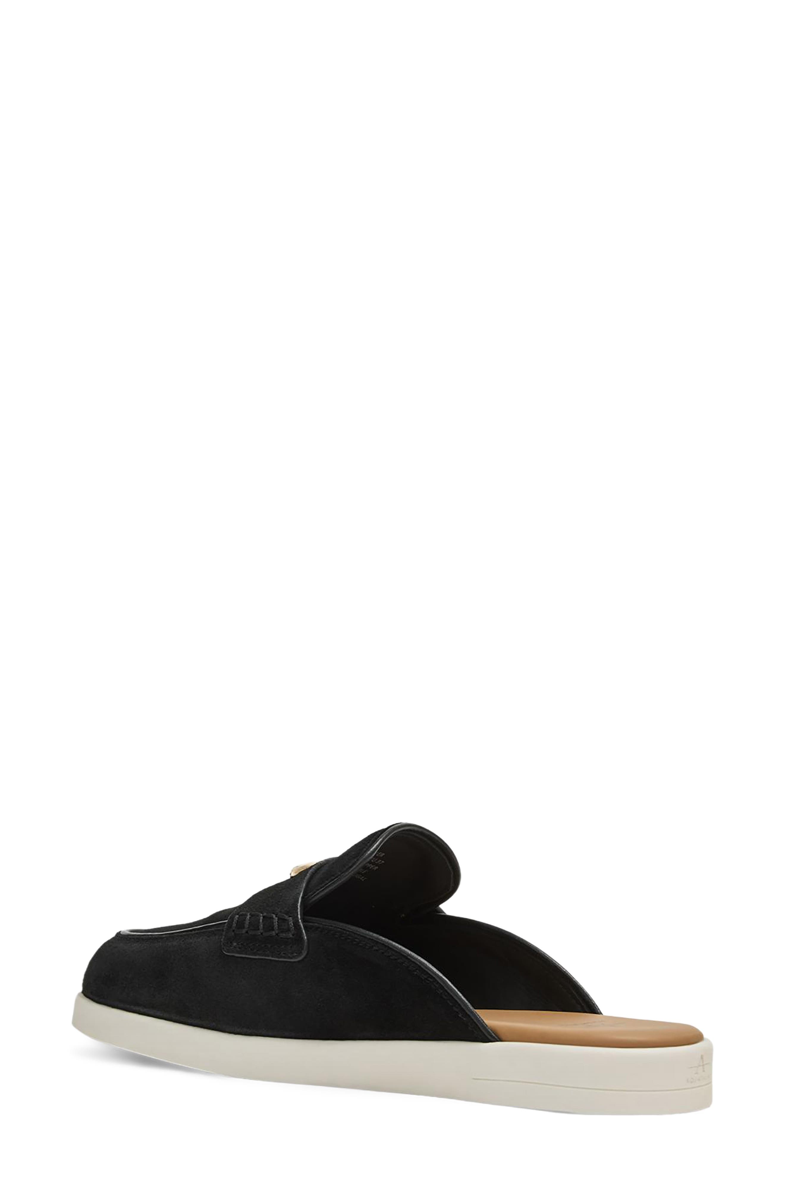 Aquatalia Weller Weatherproof Mule, Alternate, color, Black Suede