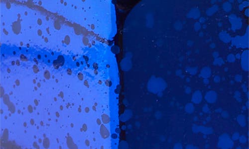 Portofino Candles Papaya Octagonal Jar Candle In Blue