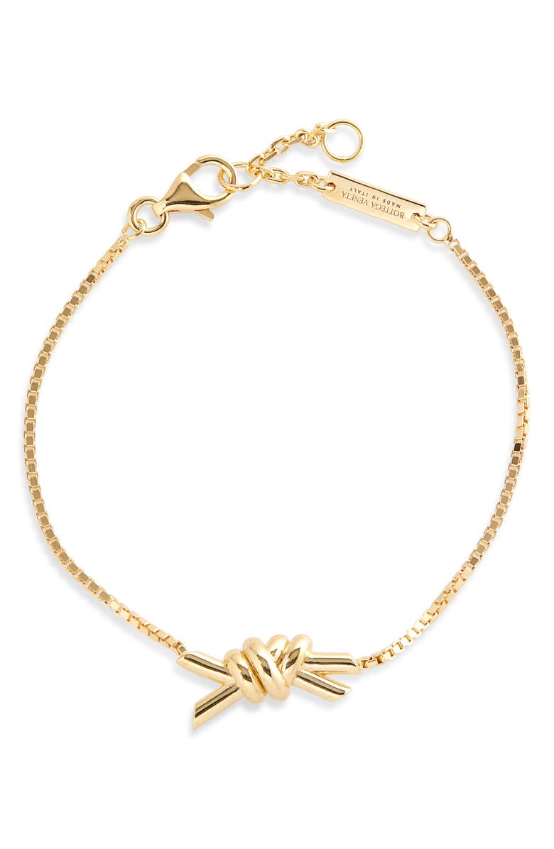 Bottega Veneta Knot Bracelet, Main, color, 