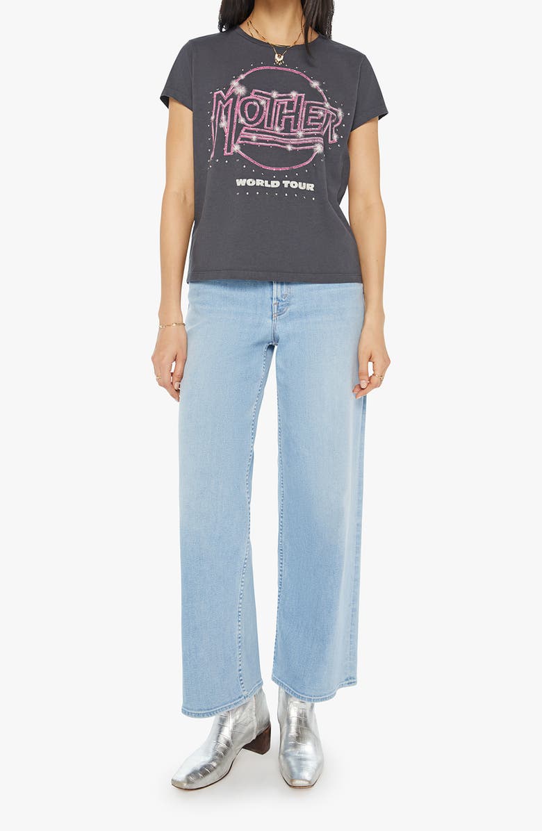 MOTHER The Goodie Goodie Embellished Cotton Graphic T-Shirt, Alternate, color,