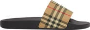 Burberry Furley Check Slide Sandal