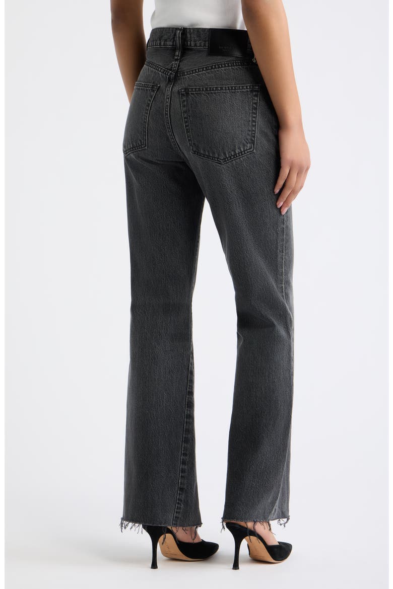 Remake Flare Jeans, Alternate, color, LIGHT BLACK